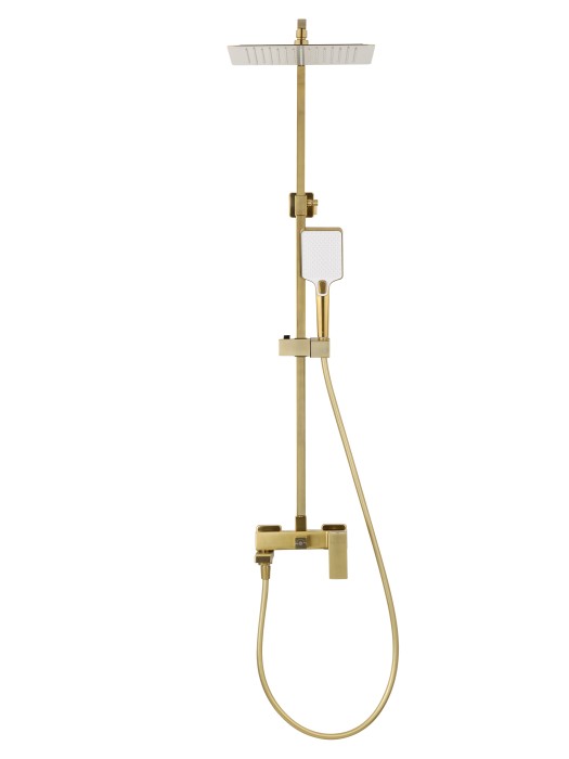 Душевая система, Wonzon & Woghand Cube 2.0, WW-88047068-BG цвет: золото