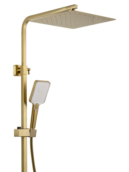 Душевая система, Wonzon & Woghand Cube 2.0, WW-88047068-BG цвет: золото