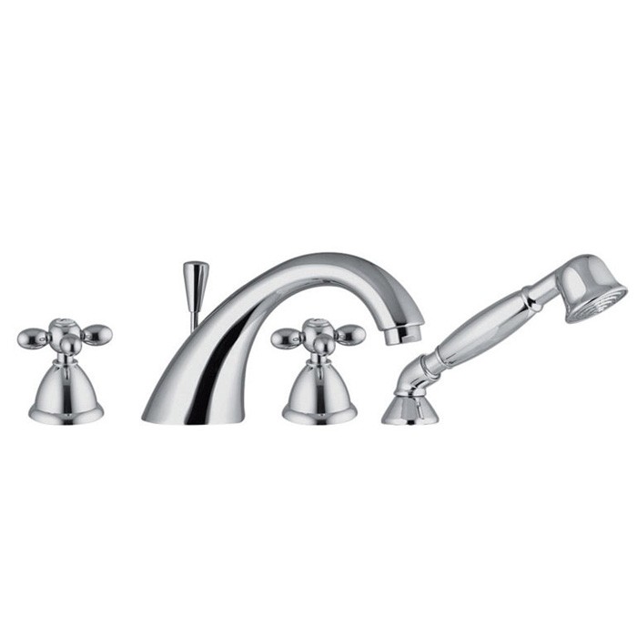 Fima Carlo Frattini Смеситель к борту ванны, Olivia, F5014CR F2193 цвет: хром