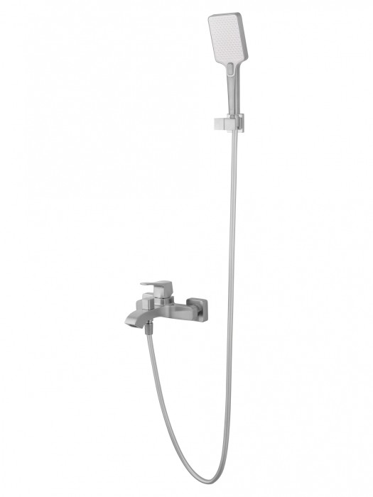 Смеситель для ванны с душем, Wonzon &amp; Woghand Flex, WW-88037072-BN цвет: никель