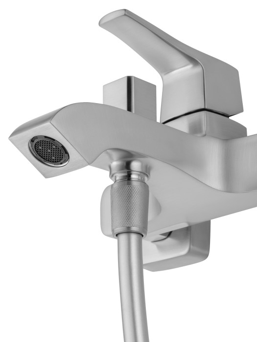 Смеситель для ванны с душем, Wonzon & Woghand Flex, WW-88037072-BN цвет: никель