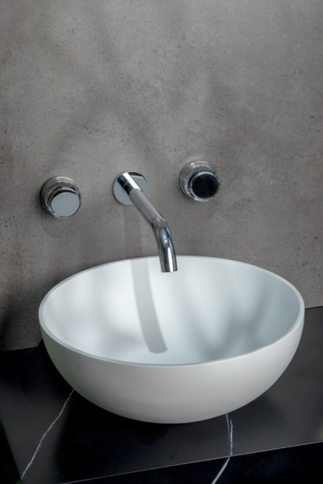 Смеситель из стены на 3 отв. Chrome, Boheme Aura - 152-2-CR-A