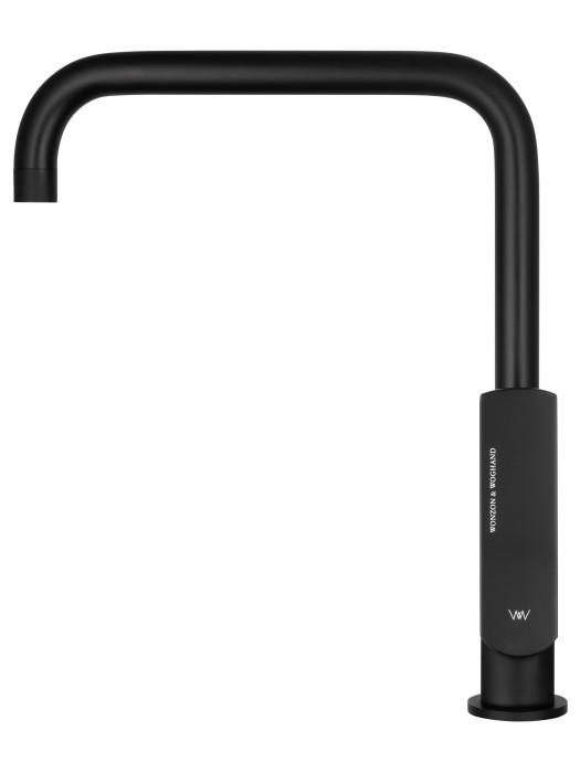 Смеситель для кухни, Wonzon & Woghand, WW-L1006-MB цвет: черный