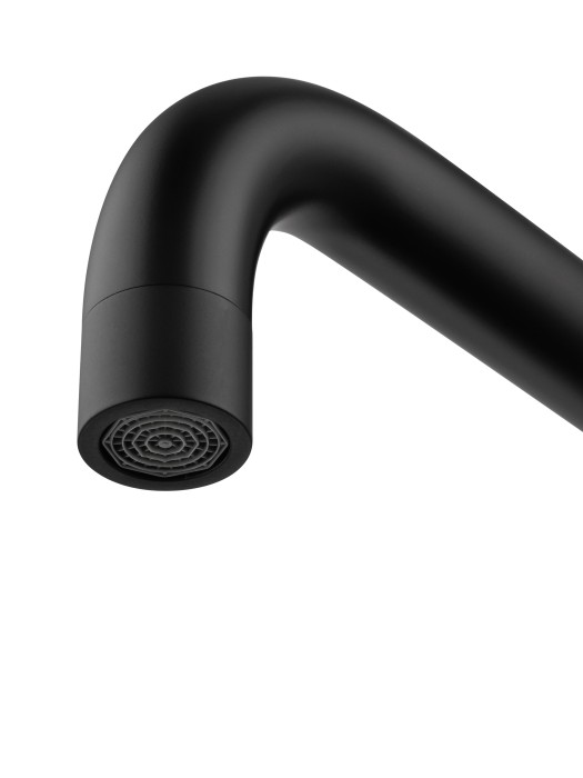 Смеситель для кухни, Wonzon & Woghand, WW-L1006-MB цвет: черный