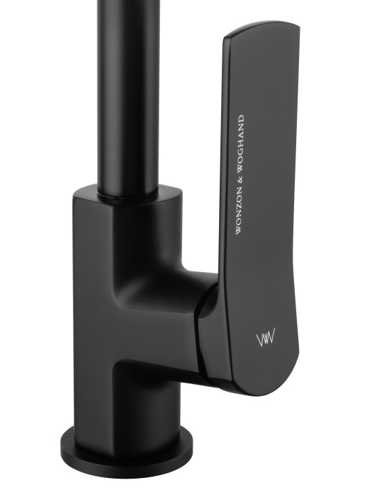 Смеситель для кухни, Wonzon & Woghand, WW-L1006-MB цвет: черный