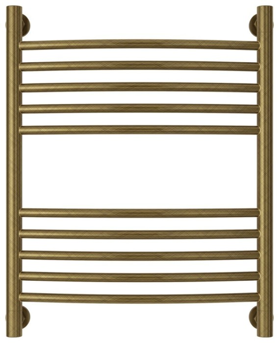 Сунержа Водяной полотенцесушитель 600x500, Богема+ выгнутая, 05-0221-6050 цвет: состаренная бронза