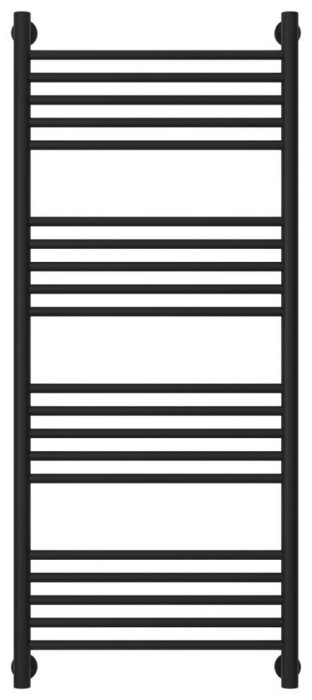 Сунержа Водяной полотенцесушитель 1200x500, Богема+ прямая, 31-0220-1250 цвет: матовый чёрный