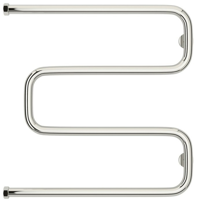 Сунержа Водяной полотенцесушитель 600x600, Ш-образный, 00-0014-6060 цвет: без покрытия