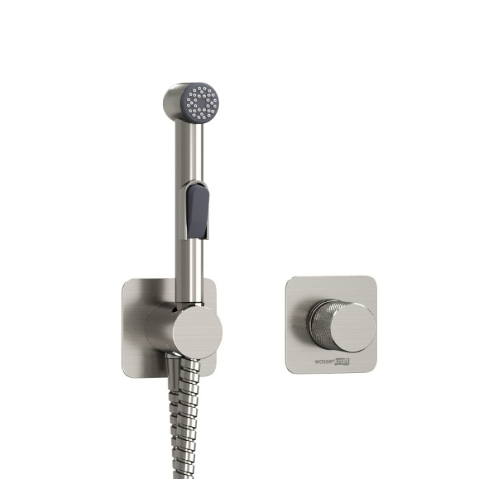 Встраиваемый комплект для биде со шлангом Tauber 6400 WasserKRAFT арт. A6451.275.100.092