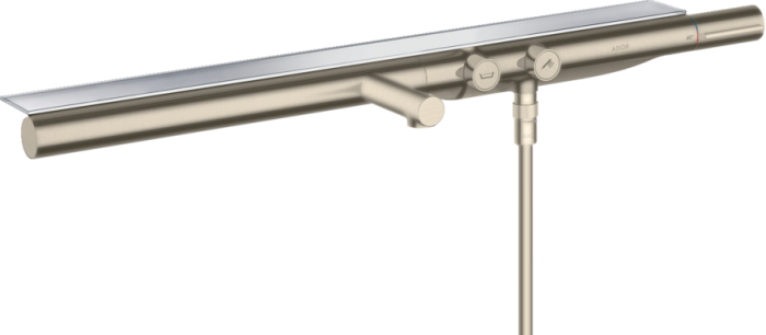 Термостат для ванны ShowerSolutions Axor, шлифованный никель арт. 45420820