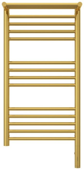 Сунержа Электрический полотенцесушитель 800x400, Богема 3.0 с 1 полкой, 03-5807-8040 цвет: золото