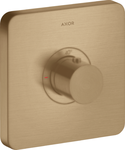Термостат для душа ShowerSelect Axor, шлифованная бронза арт. 36711140