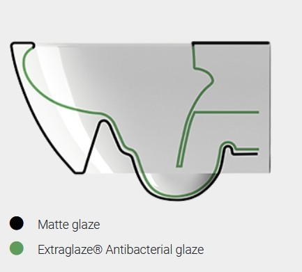 Унитаз подвесной GSI Modo безободковый, с микролифтом, черный матовый арт. 981626