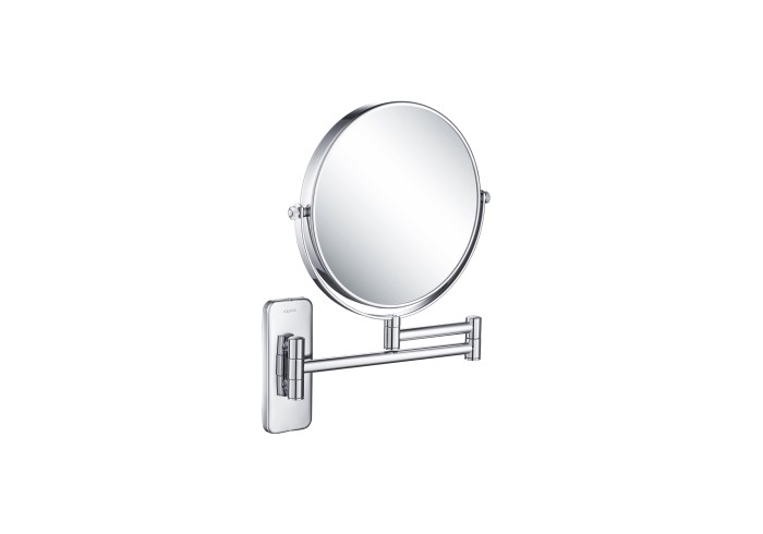 Зеркало косметическое настенное 5х, Aquatek, хром арт. AQ4911CR