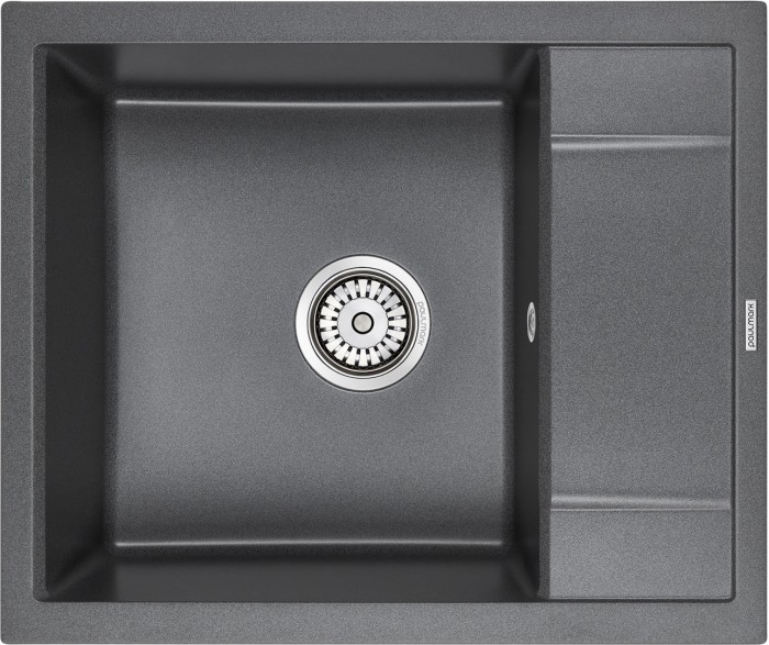 Мойка для кухни гранит 600х500 Paulmark FLUGEN 50-600, графит - PM216050-DG
