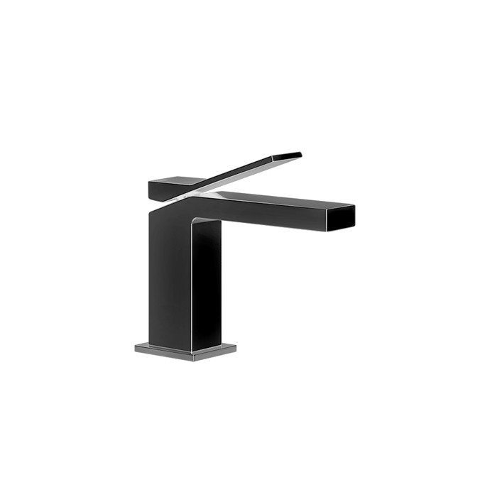 Смеситель для раковины на 1 отверстие, Gessi Rettangolo, черный арт. 53002#299