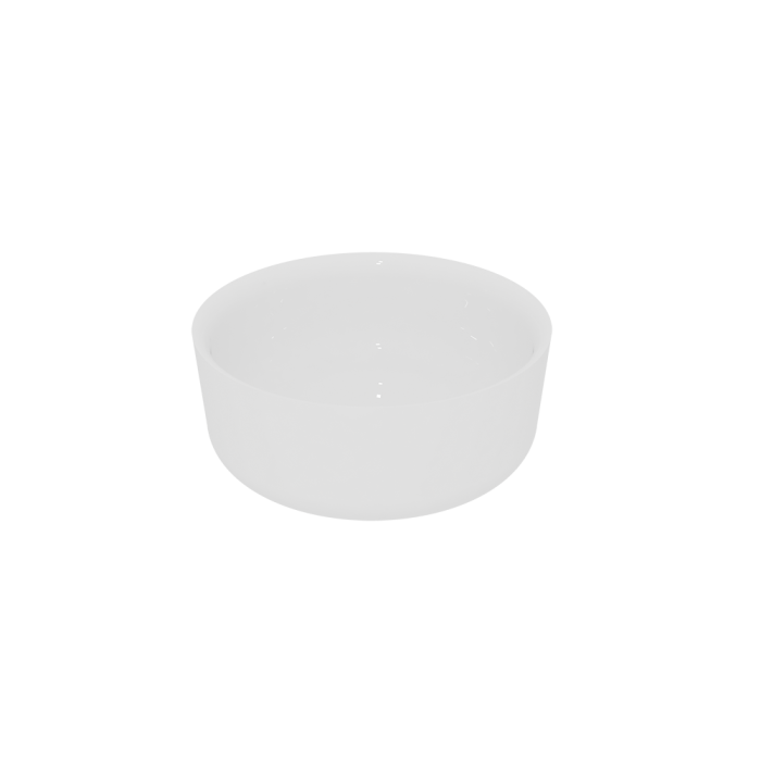 Раковина накладная 42 см белый глянцевый, GSG Ceramic Design Touch, HILAVRO42000