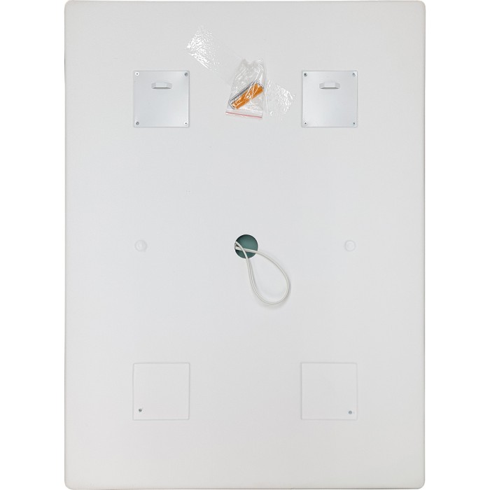 Зеркало Рига-VOICE 600х800 голосовое управление, подогрев, сенсорнй выключатель, Azario Lotos - LED-00002614