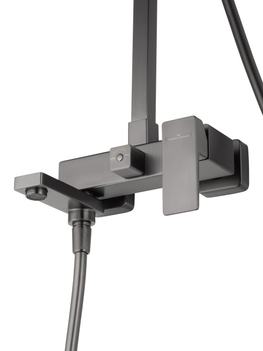 Душевая система, Wonzon & Woghand Cube 2.0, WW-88047068-BGM цвет: графит