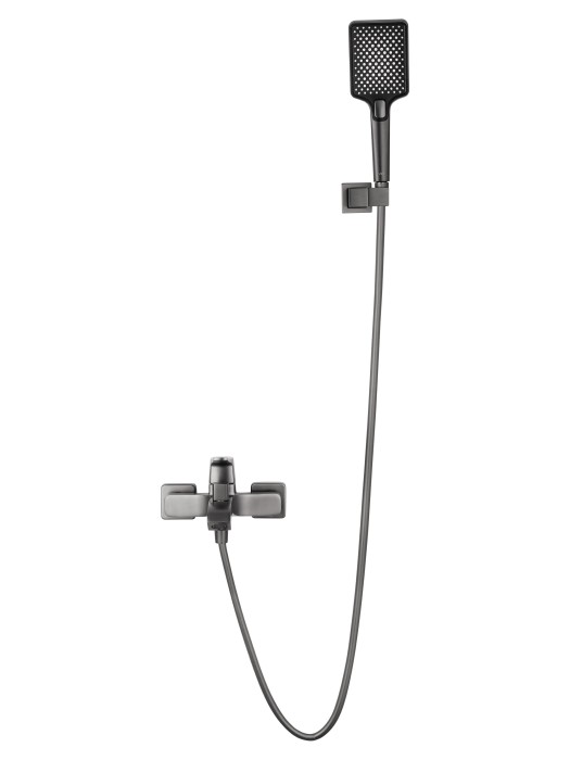 Смеситель для ванны с душем, Wonzon & Woghand Flex, WW-88037072-BGM цвет: графит