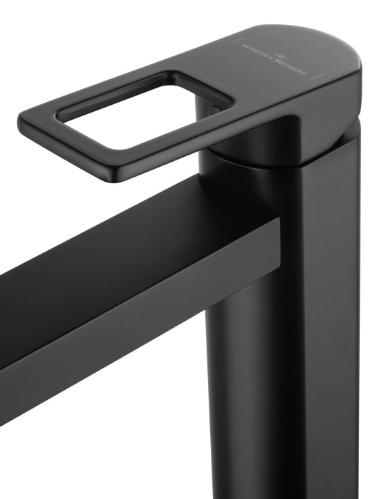 Смеситель для раковины высокий, Wonzon & Woghand Frame, WW-88239010-MB цвет: черный