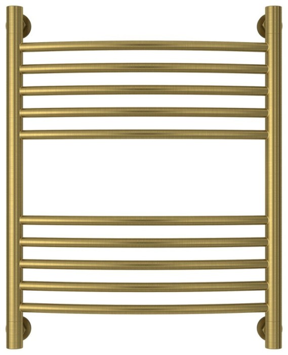 Сунержа Водяной полотенцесушитель 600x500, Богема+ выгнутая, 051-0221-6050 цвет: состаренная латунь