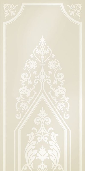 Плитка arabesque bianco with fibre-glass 50x100 PETRACER'S Ad personam арт. TR ARABESQUE 04