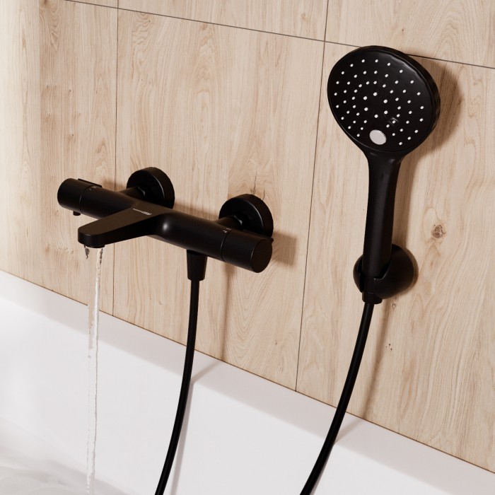 Термостатический смеситель для ванны Elbe 7400 WasserKRAFT арт. 7411 Thermo