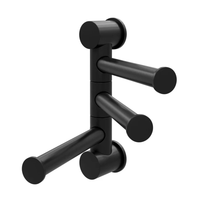 Держатель полотенец тройной WasserKRAFT арт. K-1053GLOSS BLACK