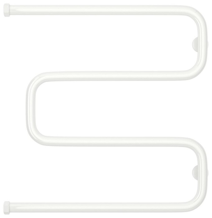 Сунержа Водяной полотенцесушитель 600x600, Ш-образный, 12-0014-6060 цвет: белый