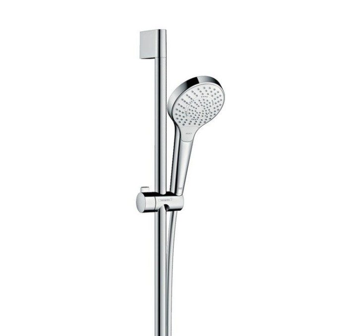 Душевой гарнитур Multi со штангой 90см Croma Select S Hansgrohe, белый, хром арт. 26570400