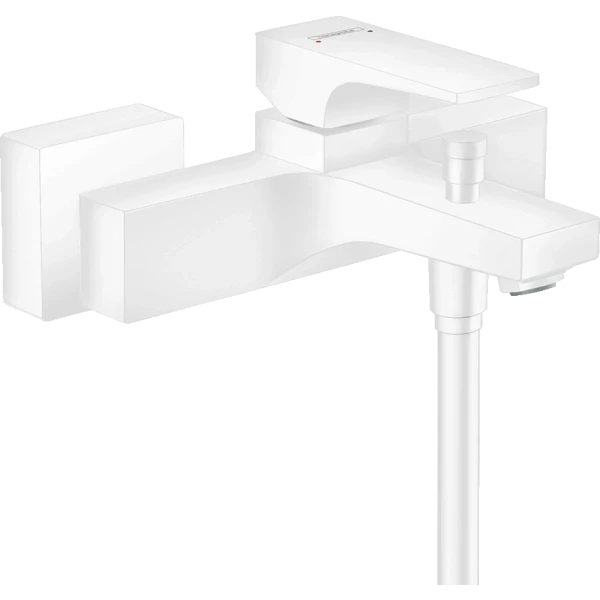Смеситель для ванны, Hansgrohe Metropol, белый арт. 32540700