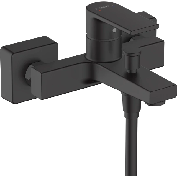 Смеситель для ванны, Hansgrohe Vernis Shape, черный арт. 71450670