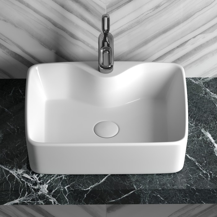 Накладная раковина Ceramicanova Element, белый арт. CN6033