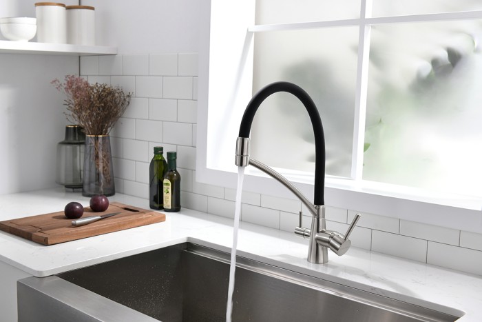 Смеситель для кухни  Paulmark SIEGEN, никель - Si213111-NI