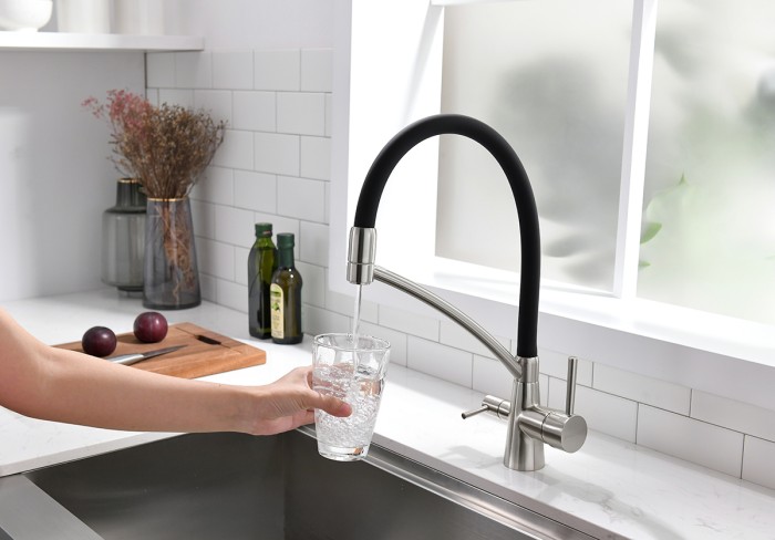 Смеситель для кухни  Paulmark SIEGEN, никель - Si213111-NI