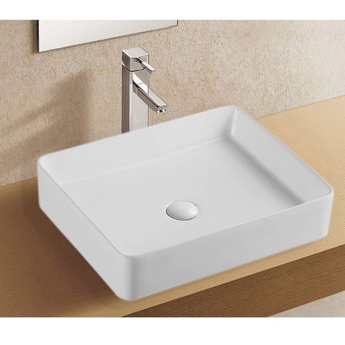 Раковина 510х405х110 накладная, белая, Azario - AZ-2178