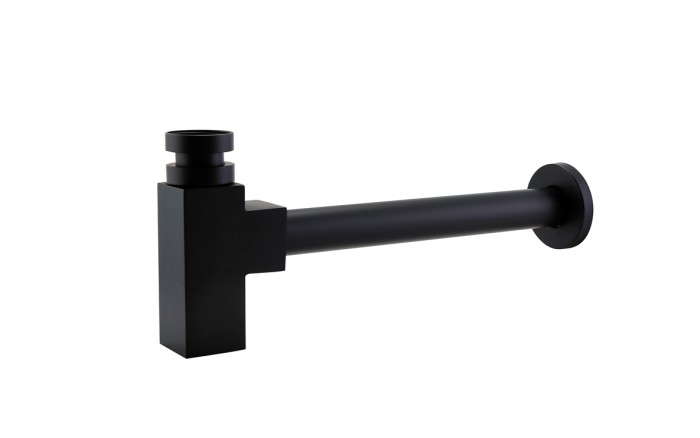 Сифон BelBagno, глянцевый черный, арт. BB-SMQ2-NERO