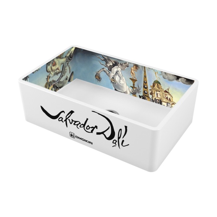 Кухонная мойка Omoikiri Mikura 76-Dali Natceramic, цвет белый арт. 4993023