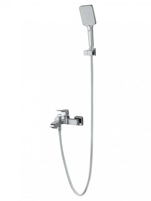 Смеситель для ванны с душем, Wonzon &amp; Woghand Flex, WW-88037072-CR цвет: хром