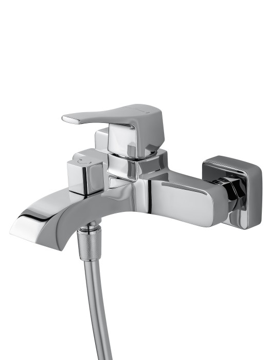 Смеситель для ванны с душем, Wonzon & Woghand Flex, WW-88037072-CR цвет: хром