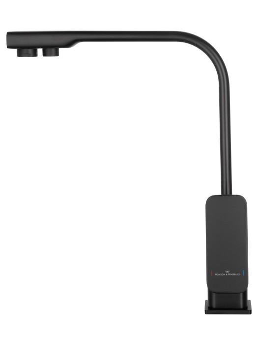 Смеситель для кухни с подключением фильтра, Wonzon & Woghand, WW-88458004-MB цвет: черный