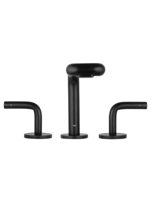 Смеситель для раковины высокий, Wonzon & Woghand Loop, WW-131-00-508 цвет: черный