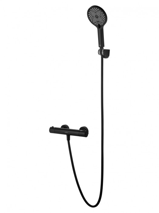 Смеситель для душа с термостатом, Wonzon &amp; Woghand Inn, WW-B2065-A-MB цвет: черный