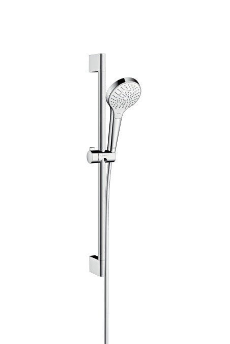 Душевой гарнитур Multi со штангой 65см Croma Select S Hansgrohe, белый, хром арт. 26561400