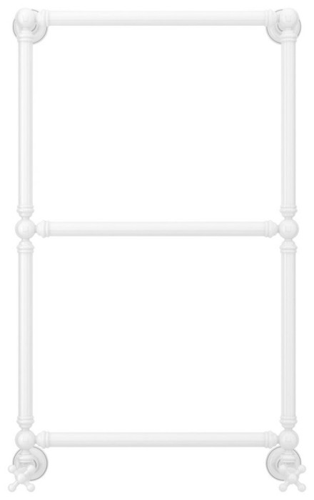 Сунержа Водяной полотенцесушитель 860x500, Ренессанс, 12-0280-8650 цвет: белый