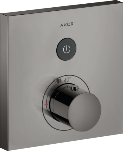Термостат для душа ShowerSelect Axor, полированный черный хром арт. 36714330