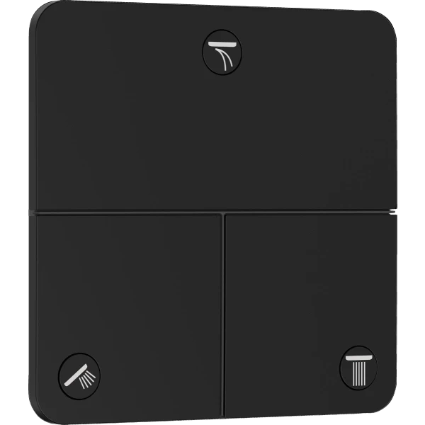 Переключатель потоков Q, Hansgrohe ShowerSelect Comfort, черный арт. 15587670