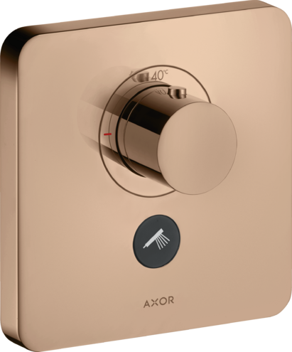 Термостат для душа ShowerSelect Axor, полированное красное золото арт. 36706300
