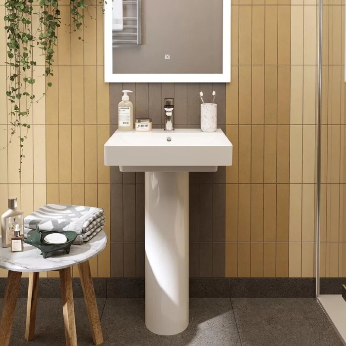 Пьедестал напольный 21,5x20см, Pro Kerama Marazzi, белый - PRO.col.01